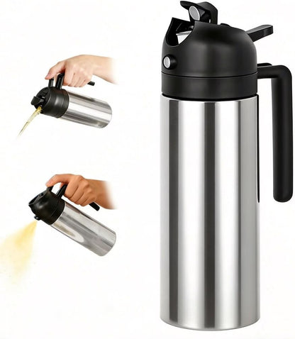 moniko Olive Oil Sprayer for Cooking, Olive Oil Dispenser Bottle, Stainless