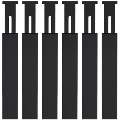 Bamboo Drawer Dividers, Adjustable Drawer Organizers, Fits 12.6–16" Drawers