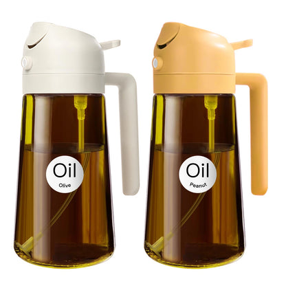 YARRAMATE 16oz/470ml Light Blocking Oil Sprayer for Cooking (Black)