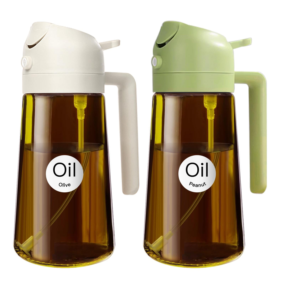 YARRAMATE 16oz/470ml Light Blocking Oil Sprayer for Cooking (Black)