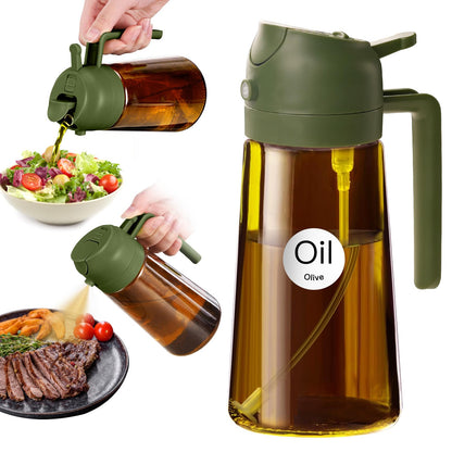 YARRAMATE 16oz/470ml Light Blocking Oil Sprayer for Cooking (Black)