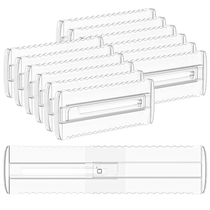 4 Pack 4" High Drawer Dividers for Clothes, 10.2"-16.5" Expandable