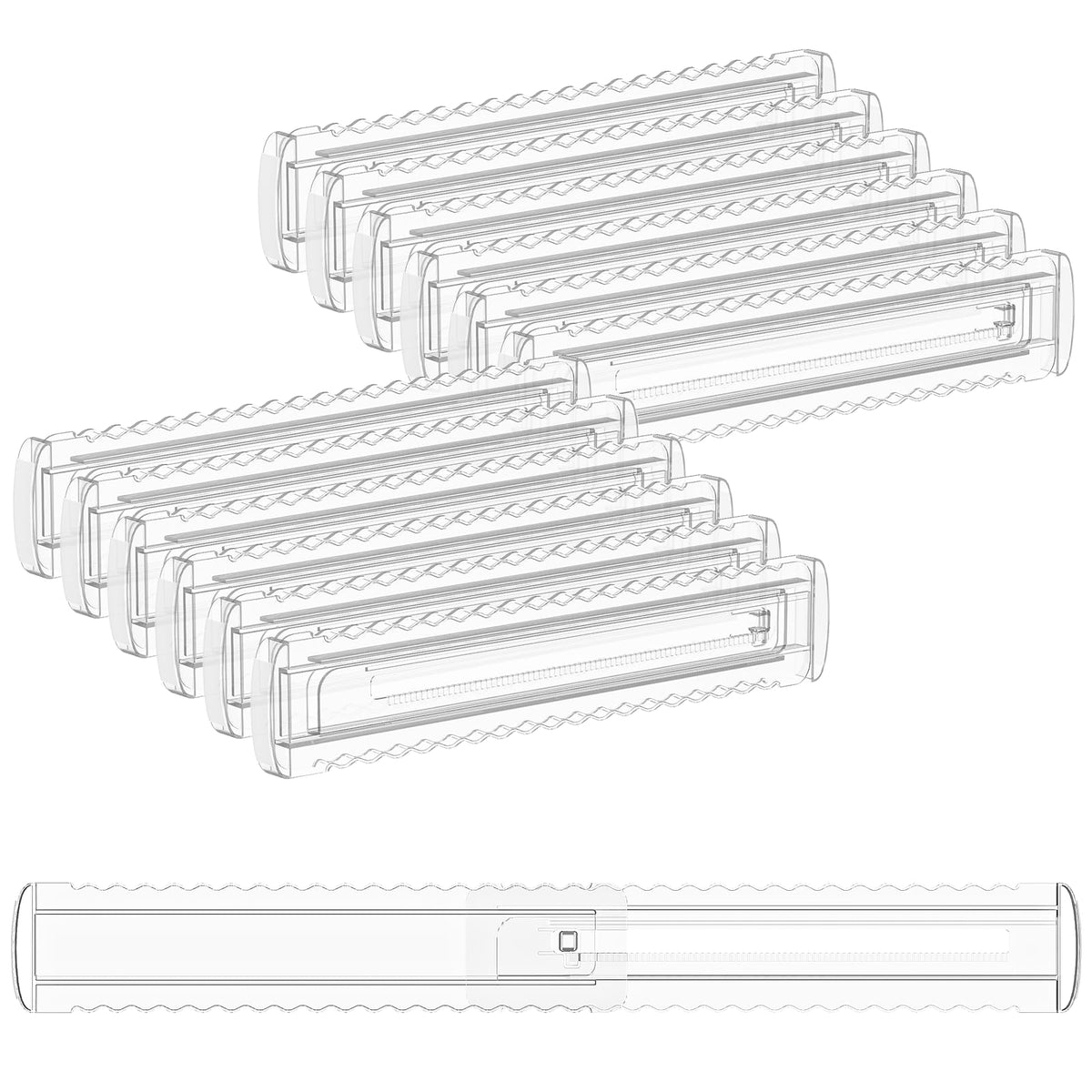 4 Pack 4" High Drawer Dividers for Clothes, 10.2"-16.5" Expandable