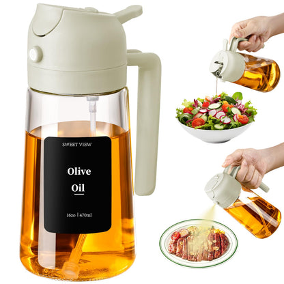 SWEET VIEW Oil Sprayer for Cooking 16oz/470ml