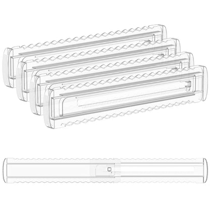 4 Pack 4" High Drawer Dividers for Clothes, 10.2"-16.5" Expandable