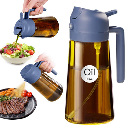 YARRAMATE 16oz/470ml Light Blocking Oil Sprayer for Cooking (Black)