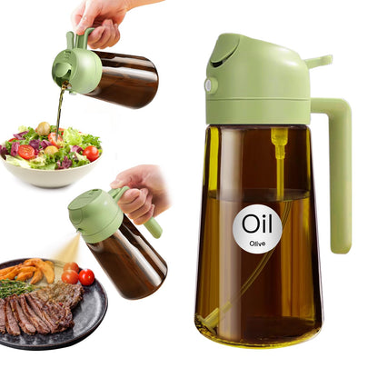 YARRAMATE 16oz/470ml Light Blocking Oil Sprayer for Cooking (Black)