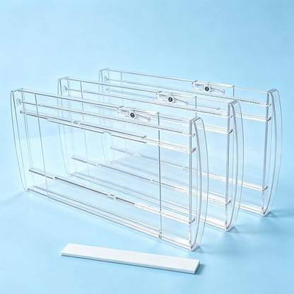 8 Pack 6" Adjustable Drawer Dividers, Expandable 12-20"