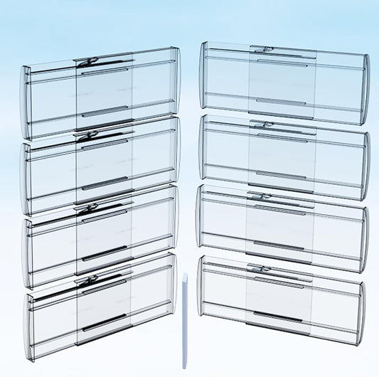 8 Pack 6" Adjustable Drawer Dividers, Expandable 12-20"