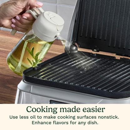 Cuisinart 2‑in‑1 Oil Sprayer & Pourer – Refillable Oil Mister, Controlled Spray or Stream, Ideal for Cooking, Roasting & Grilling
